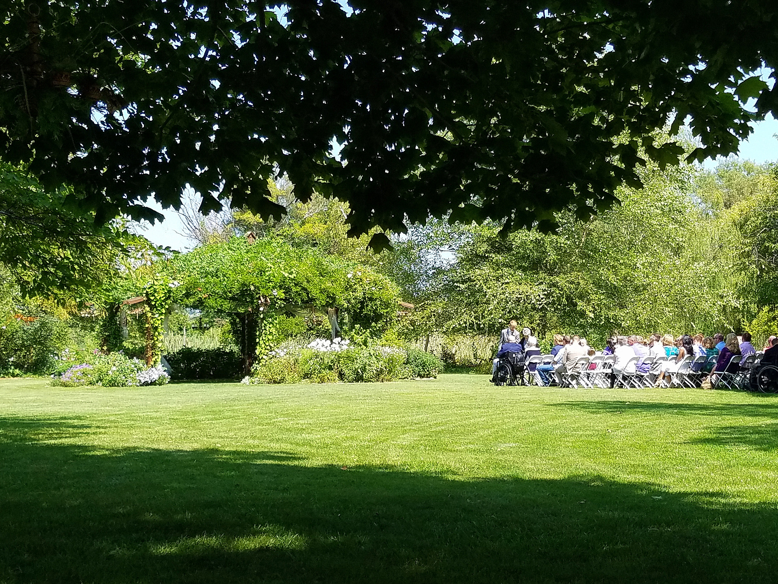 Guests are being seated